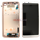 LG H870 G6 LCD Display / Screen + Touch - White