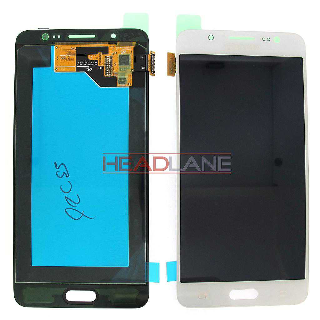 Samsung SM-J510 Galaxy J5 (2016) LCD Display / Screen + Touch - White