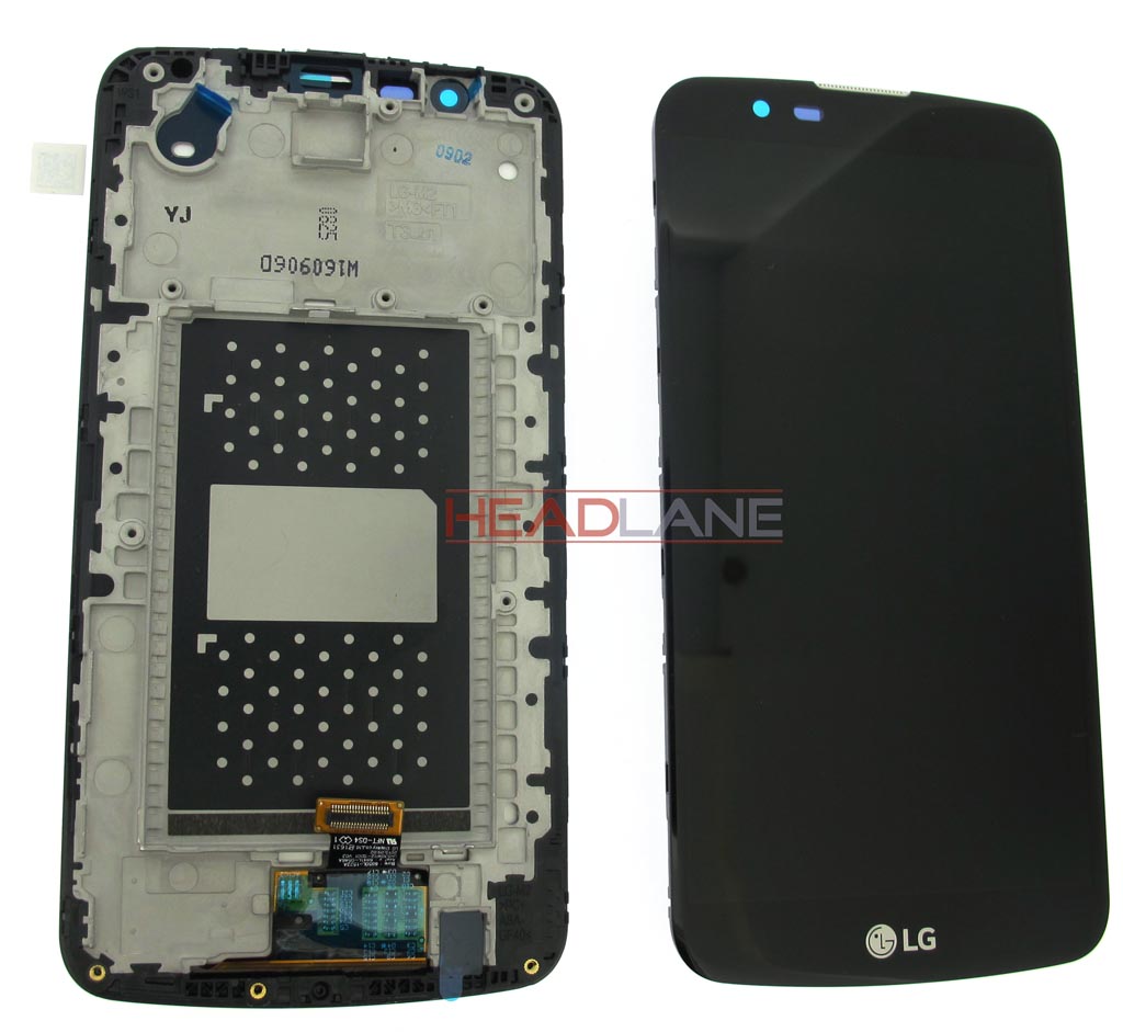 LG K420N K10 LCD Display / Touch Screen - Black