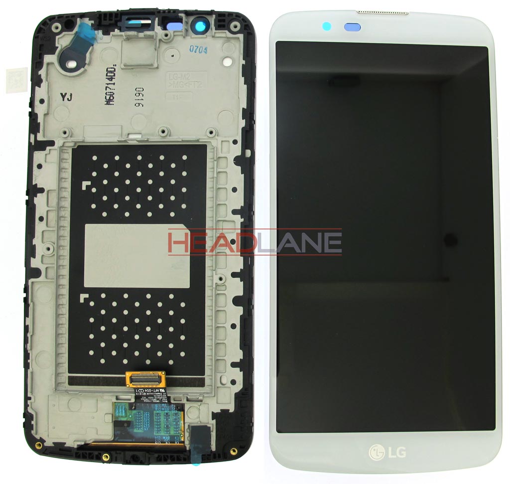 LG K420N K10 LCD Display / Touch Screen - White