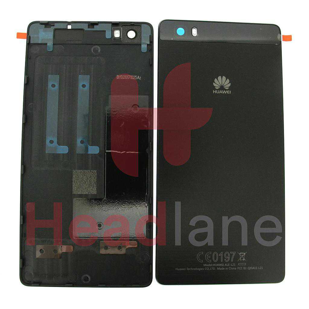 Huawei P8 Lite Battery Cover - Black