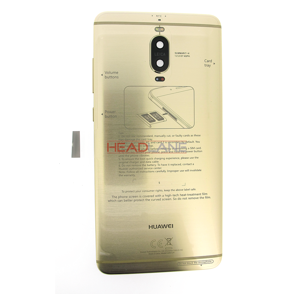 Huawei Mate 9 Pro Battery Cover - Gold