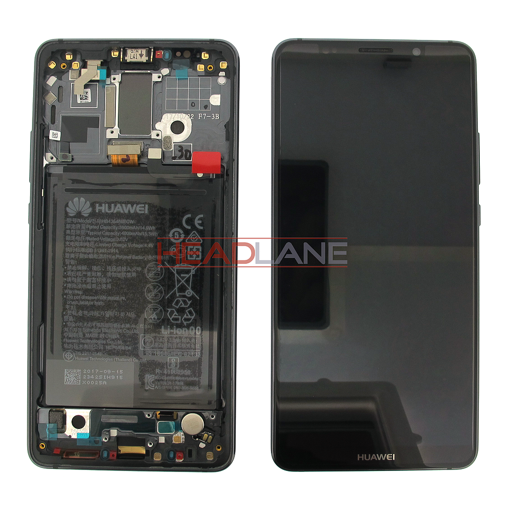 Huawei Mate 10 Pro LCD Display / Screen + Touch + Battery Assembly - Grey