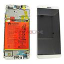 Huawei P Smart LCD Display / Screen + Touch + Battery Assembly - Gold/White