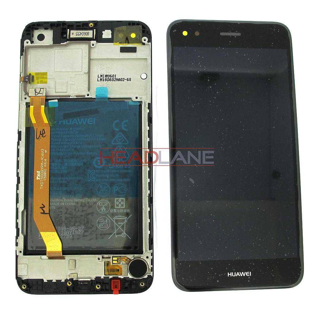 Huawei Y6 Pro (2017) / P9 Lite Mini LCD / Touch + Battery - Black