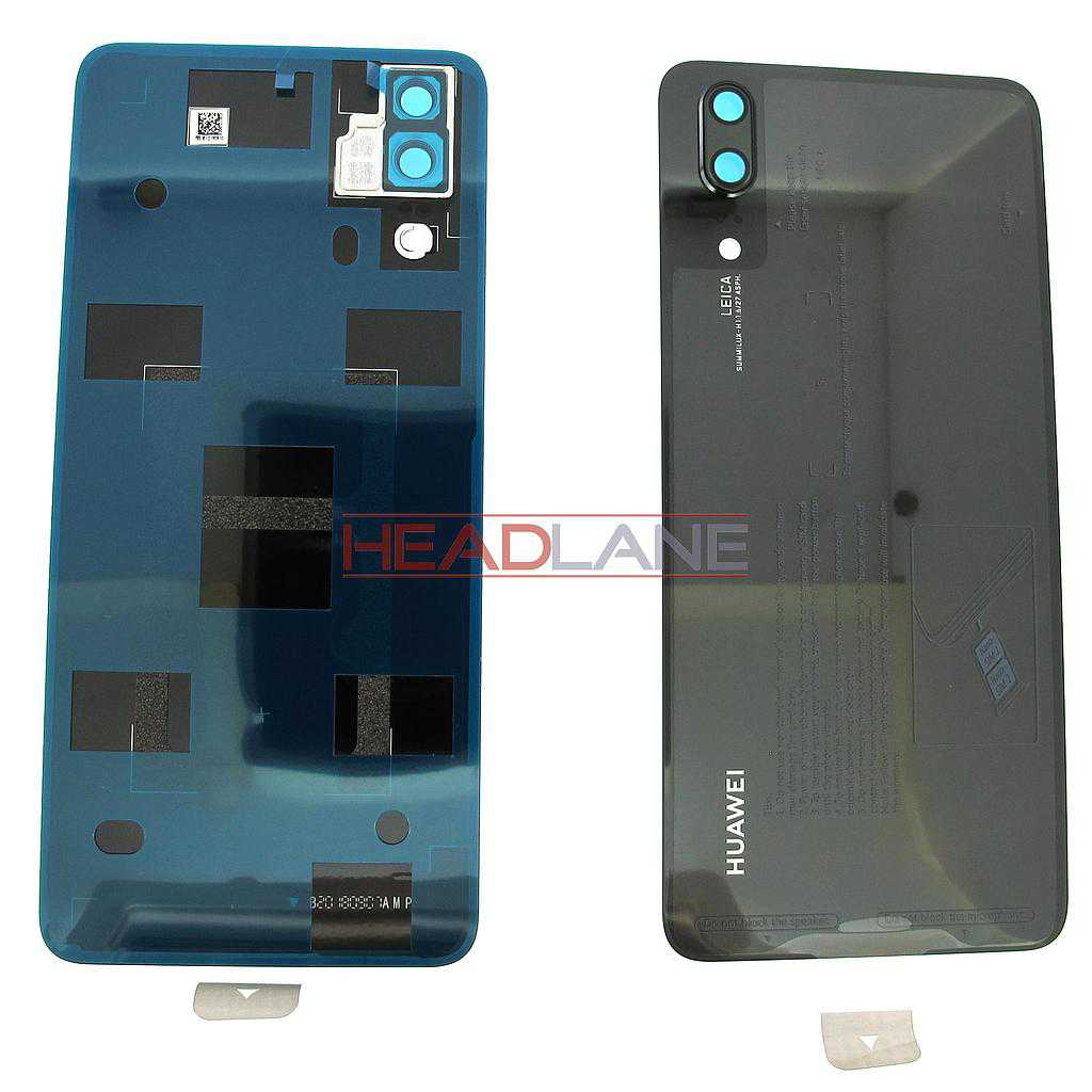 Huawei P20 Back / Battery Cover - Black