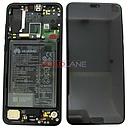 Huawei P20 Pro LCD Display / Screen + Touch + Battery Assembly - Black
