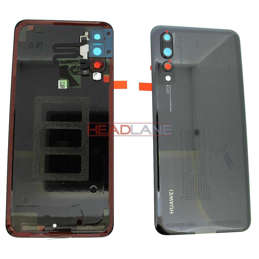 Huawei P20 Pro Back / Battery Cover - Black