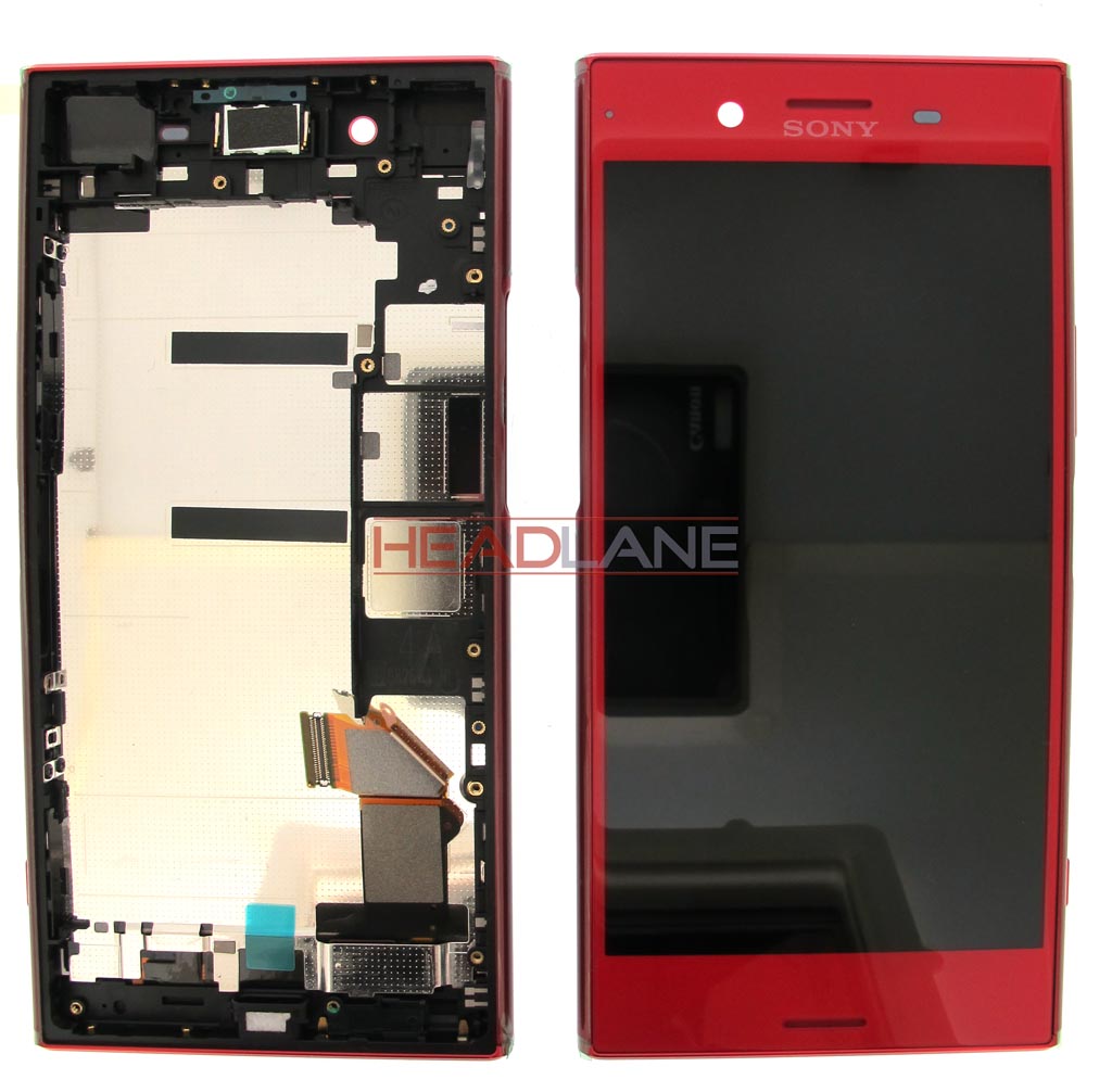 Sony G8141 Xperia XZ Premium LCD Display / Screen + Touch - Red