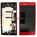 Sony G8141 Xperia XZ Premium LCD Display / Screen + Touch - Red