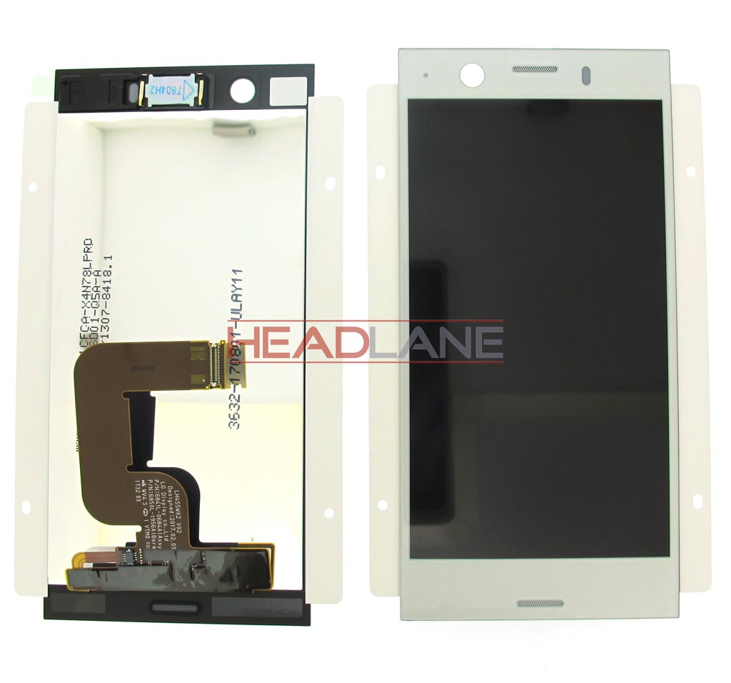 Sony G8441 Xperia XZ1 Compact LCD Display / Screen + Touch - Silver