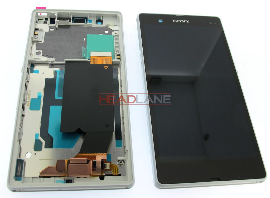 Sony C6602 C6603 Xperia Z LCD Display / Screen + Touch - White
