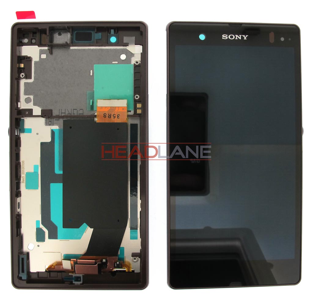 Sony C6606 C6603 C6606 Xperia Z LCD Display / Screen + Touch - Purple