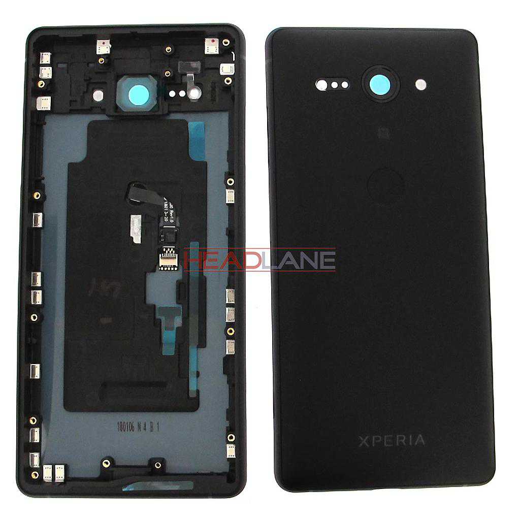 Sony H8324 H8314 Xperia XZ2 Compact Battery Cover - Black