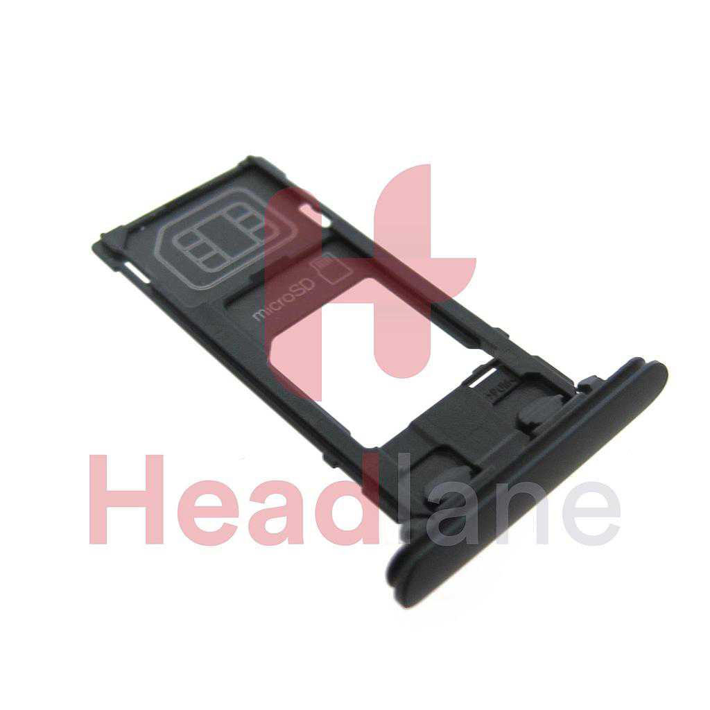 Sony H8324 Xperia XZ2 Compact SINGLE SIM Card Tray - Black