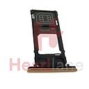 Sony H8324 Xperia XZ2 Compact SINGLE SIM Card Tray - Pink