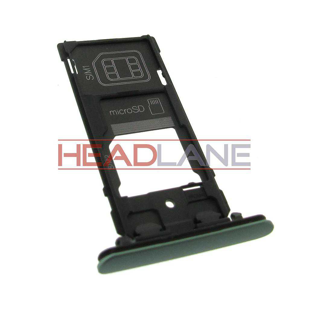 Sony H8324 Xperia XZ2 Compact DUAL SIM Card Tray - Green
