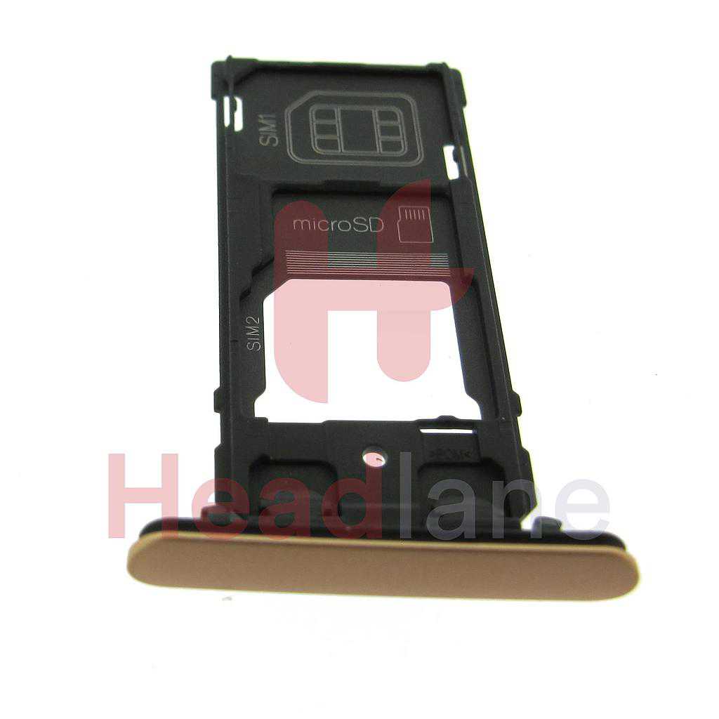 Sony H8324 Xperia XZ2 Compact DUAL SIM Card Tray - Pink