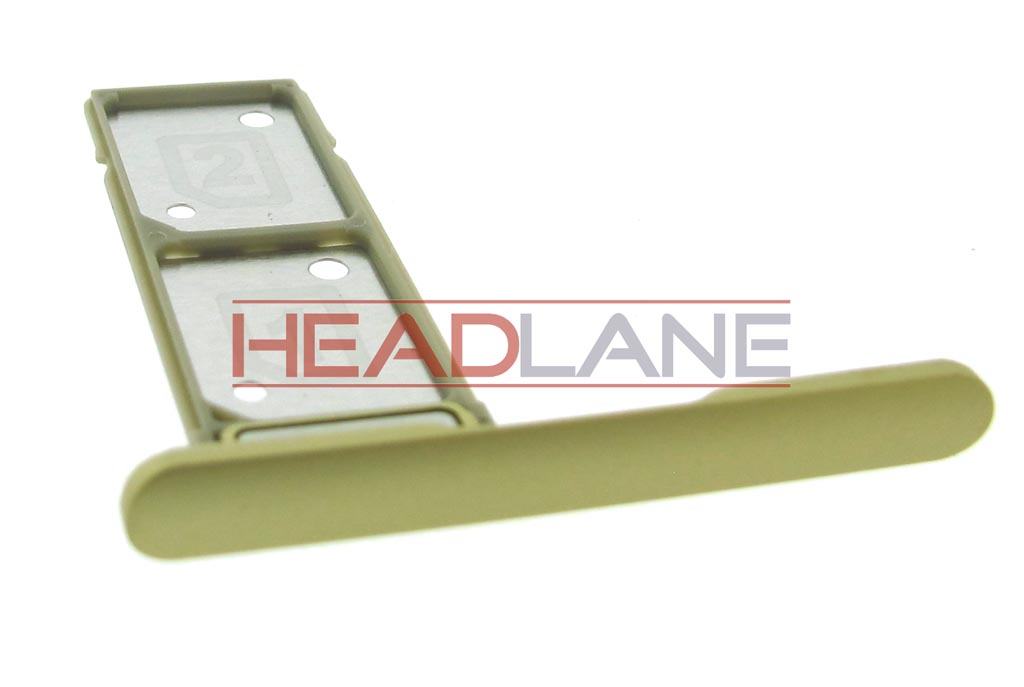 Sony G3412 Xperia XA1 Plus SIM Card Tray (Dual) - Gold