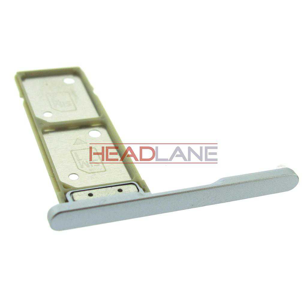 Sony H4213 Xperia XA2 Ultra Dual SIM Card Tray - Silver