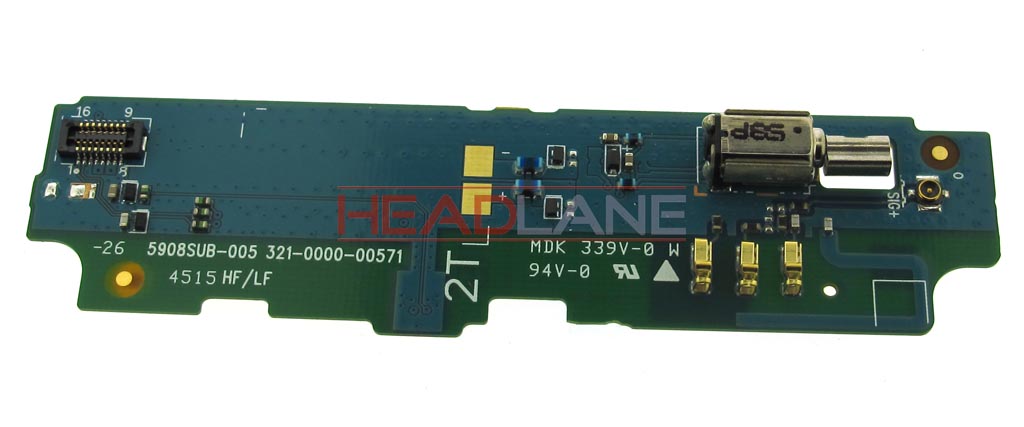 Sony D2203 D2206 Xperia E3 Microphone / Vibra PBA Board