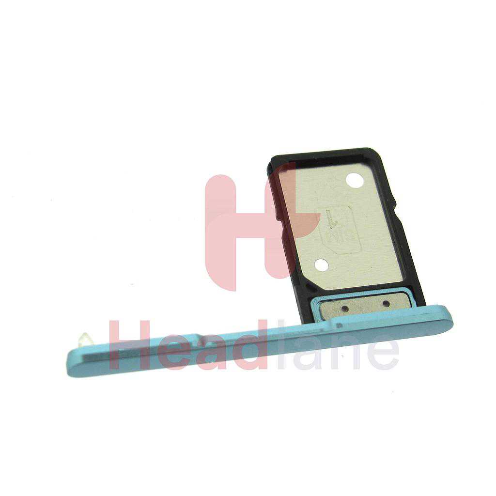 Sony H3113 H4113 Xperia XA2 / XA2 Dual SIM Card Tray Blue