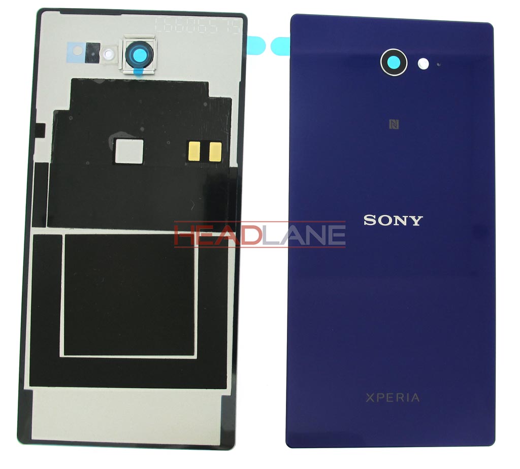 Sony D2305 / D2306 Xperia M2 Battery Cover - Purple