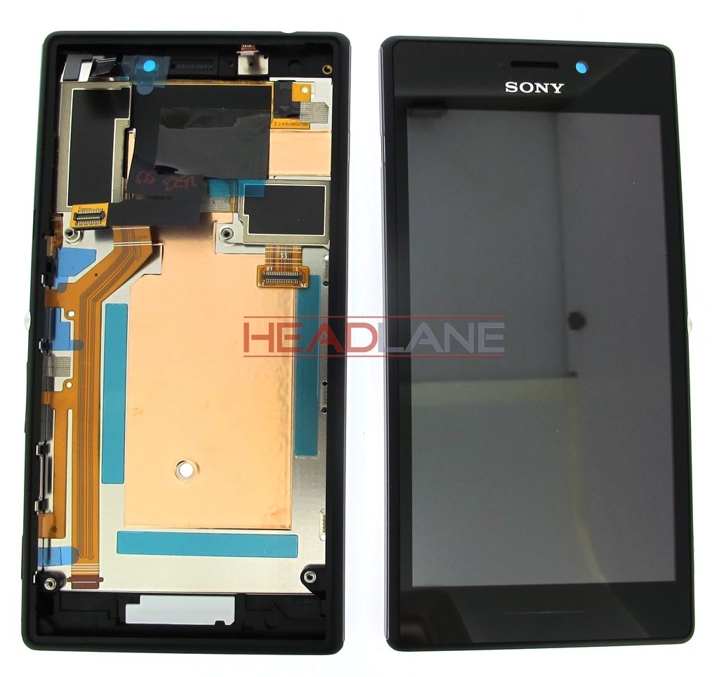 Sony D2305 / D2306 Xperia M2 LCD Display / Screen + Touch - Black