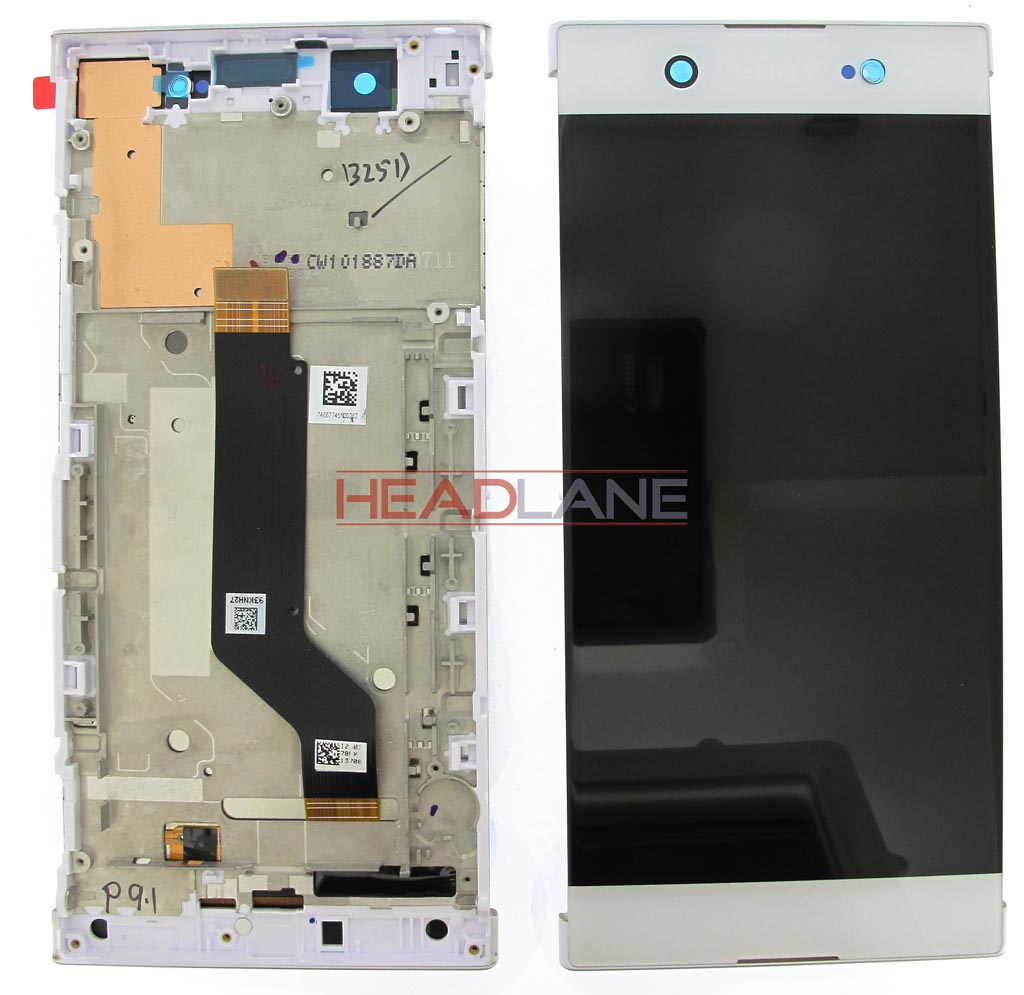 Sony G3212 G3221 Xperia XA1 Ultra LCD Display / Screen + Touch - White