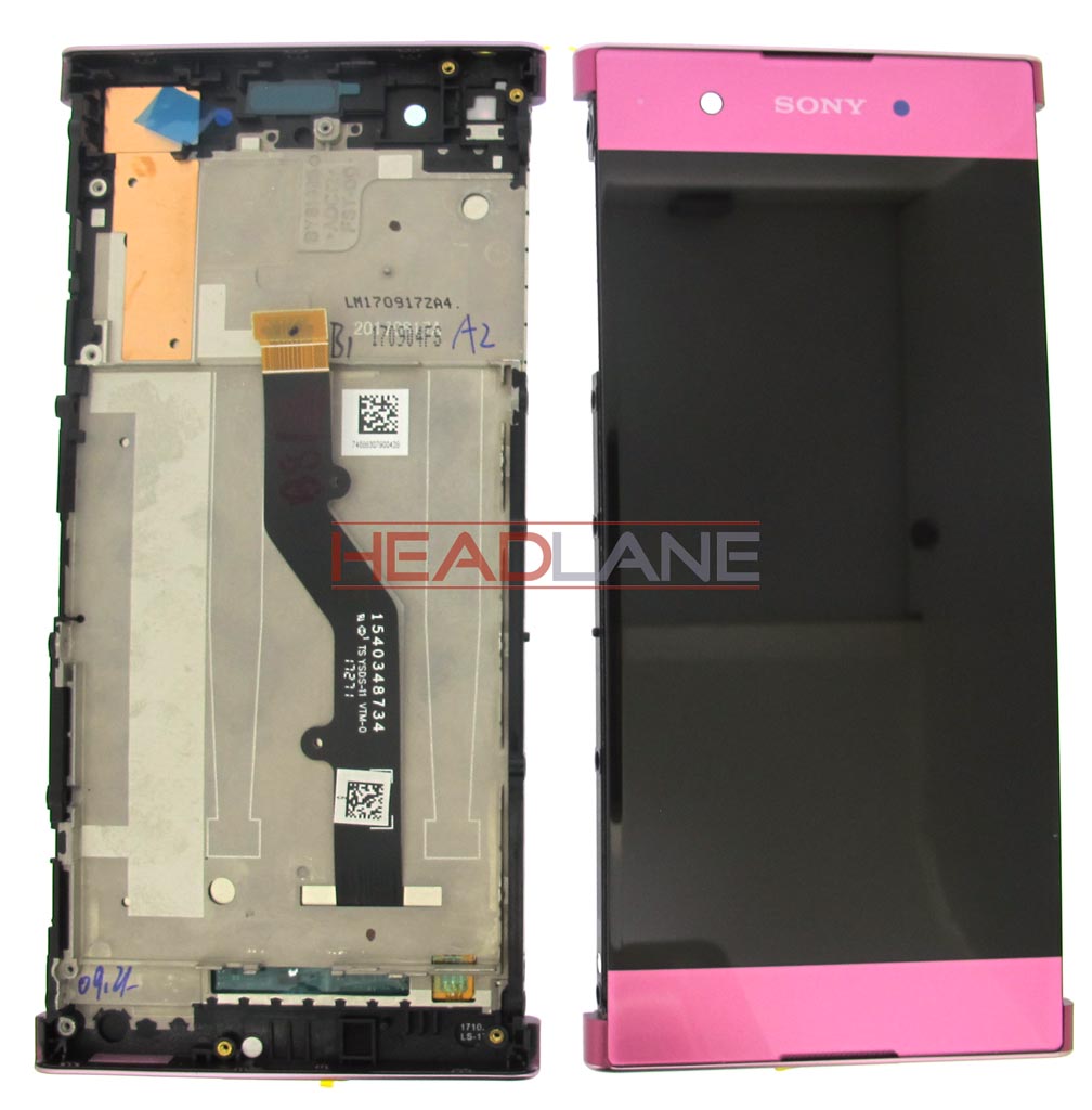 Sony G3412 Xperia XA1 Plus LCD Display / Screen + Touch - Pink