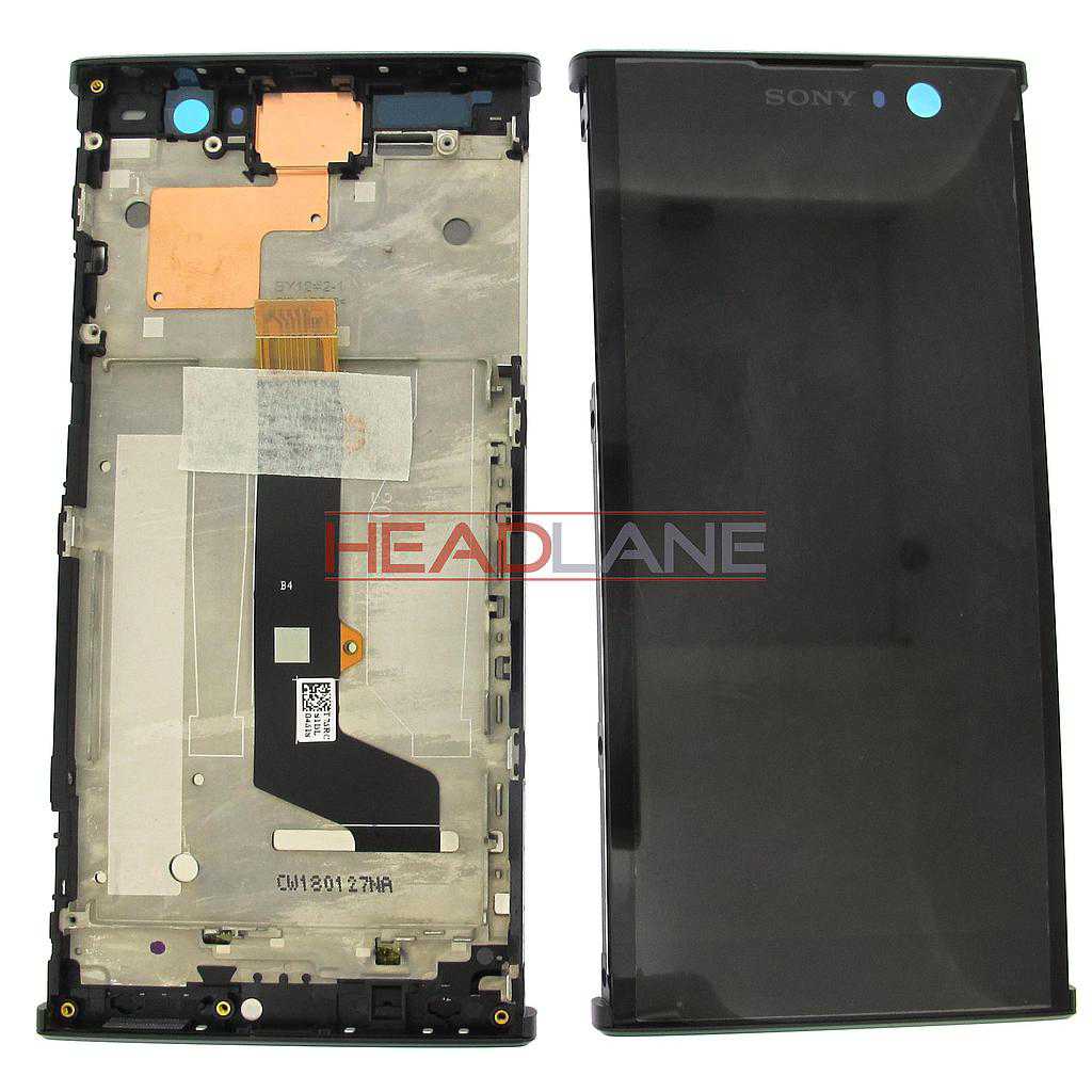 Sony H3113 H4113 Xperia XA2 / XA2 Dual LCD Display / Screen + Touch - Black