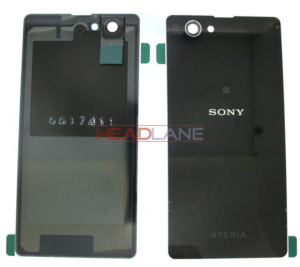 Sony D5503 Xperia Z1 Compact Battery Cover - Black