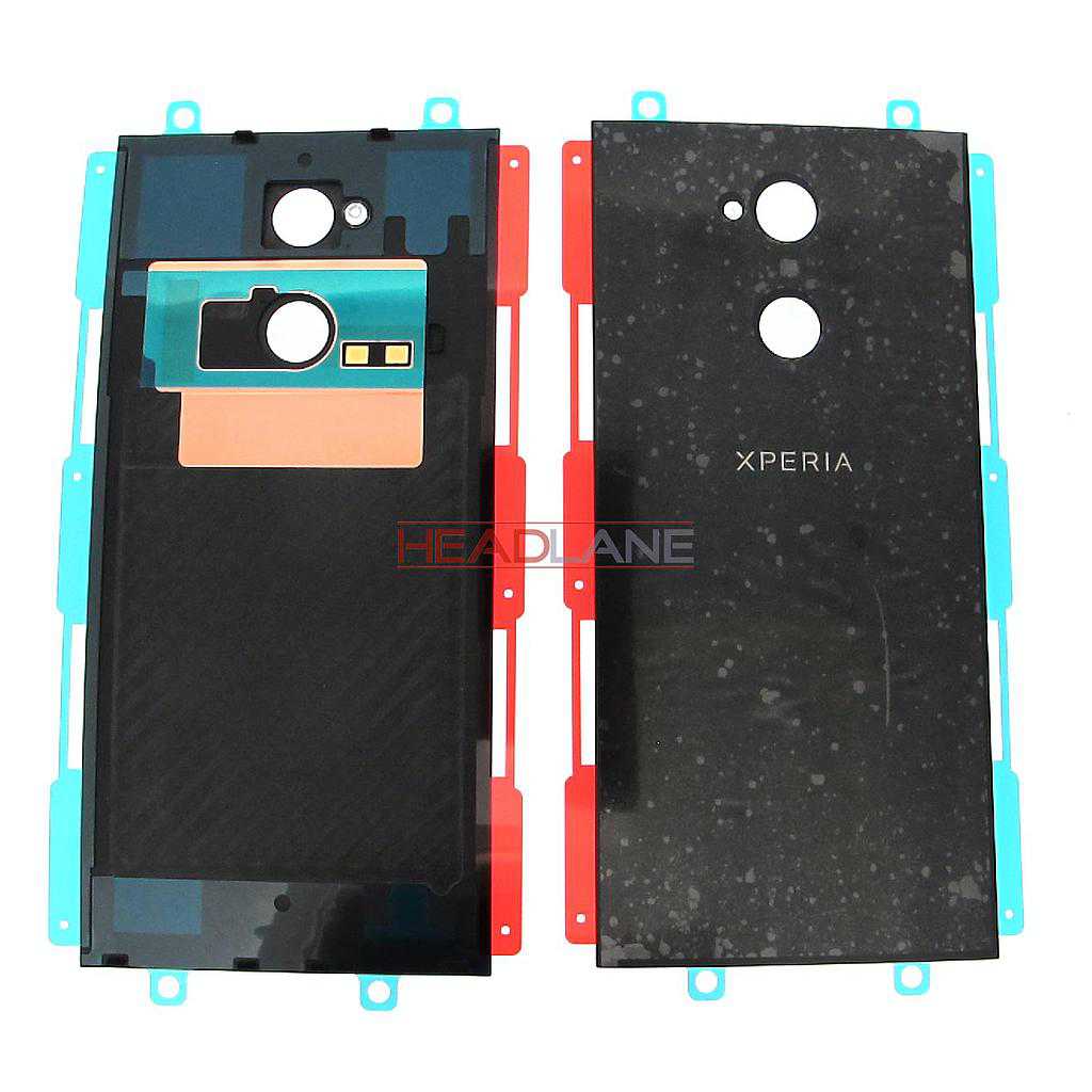 Sony H4213 Xperia XA2 Ultra Dual Battery Cover - Black