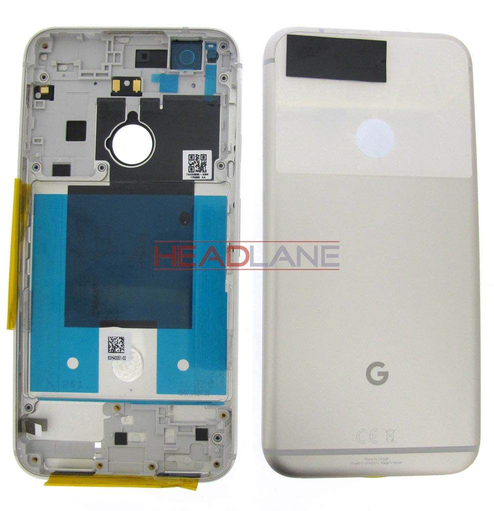 Google Pixel XL G-2PW2200 Battery / Back Cover - Silver