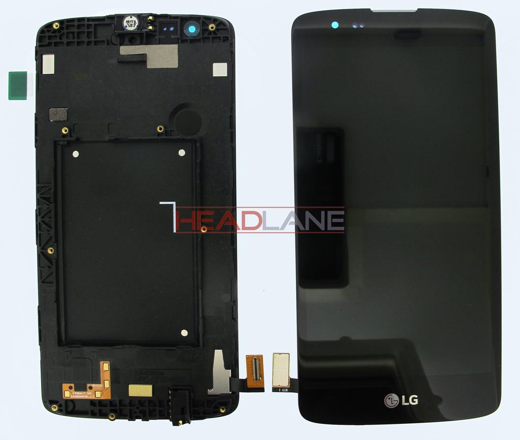 LG K350N K8 LCD - Black