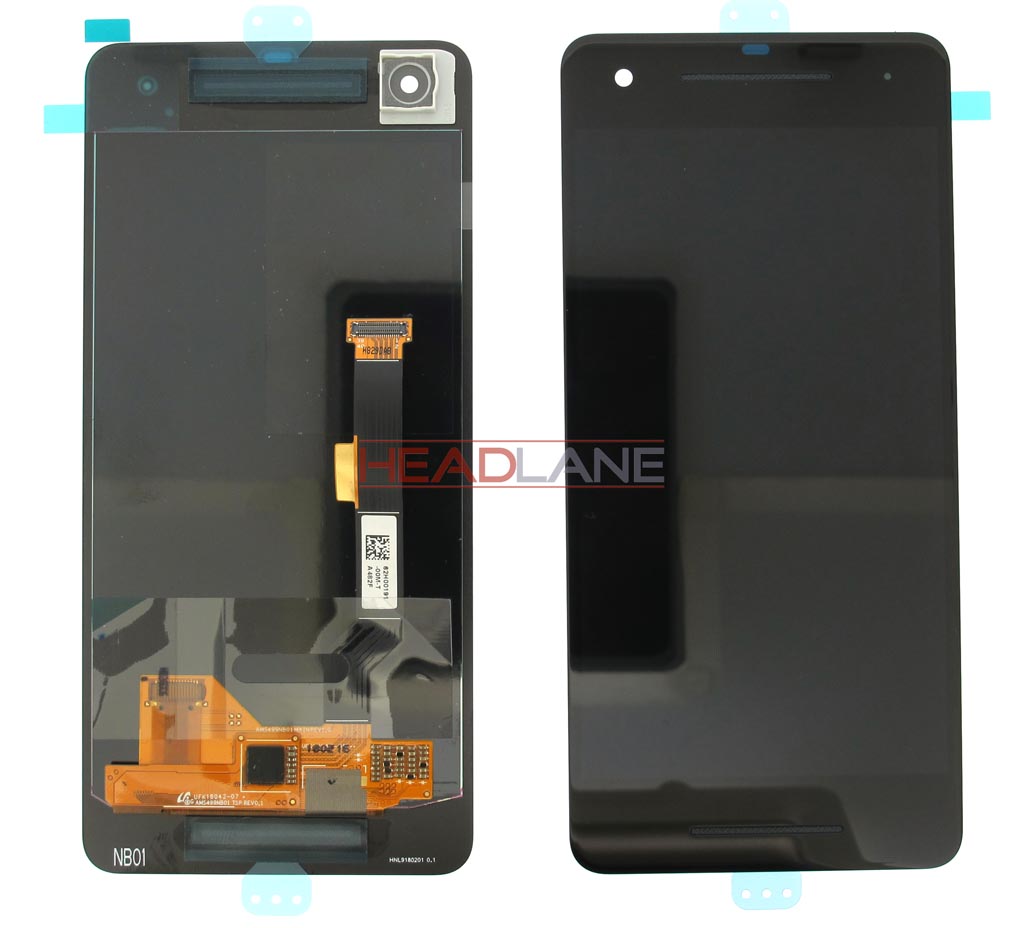 Google Pixel 2 G011A LCD Display / Screen + Touch - Black / Blue / White