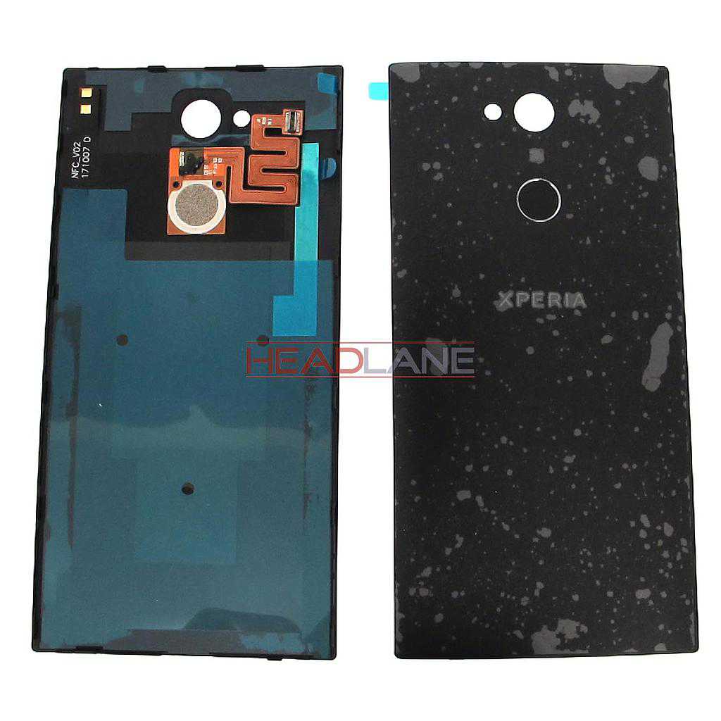 Sony H3311 Xperia L2 Battery Cover - Black