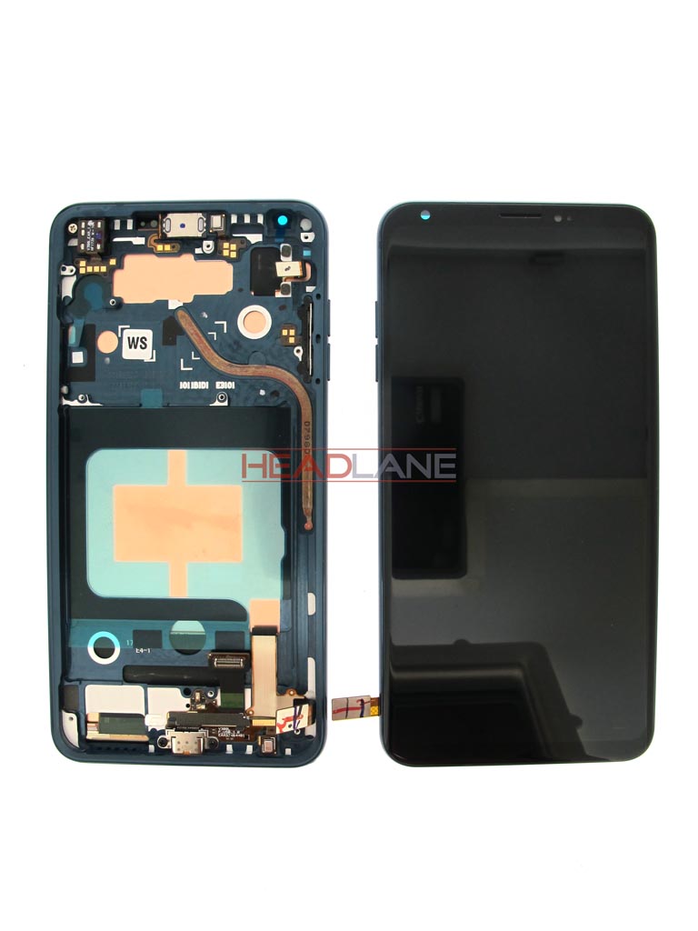 LG H930 V30 LCD Display / Screen + Touch - Blue