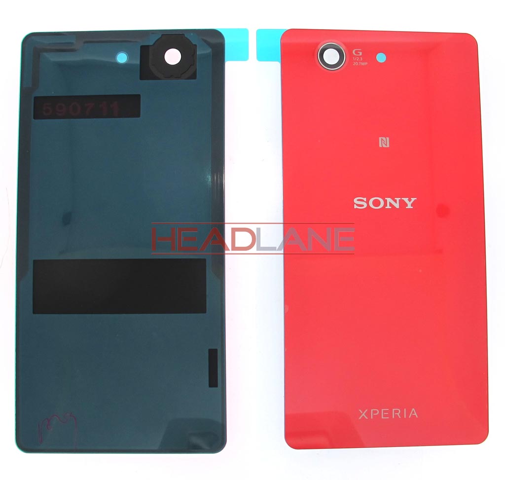 Sony D5803 Xperia Z3 Compact Battery Cover - Orange
