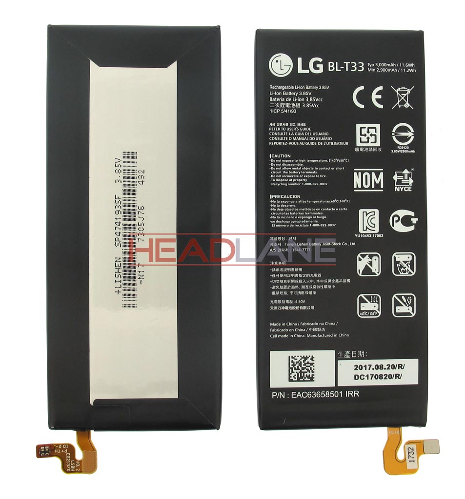 LG M700N Q6 Internal Battery