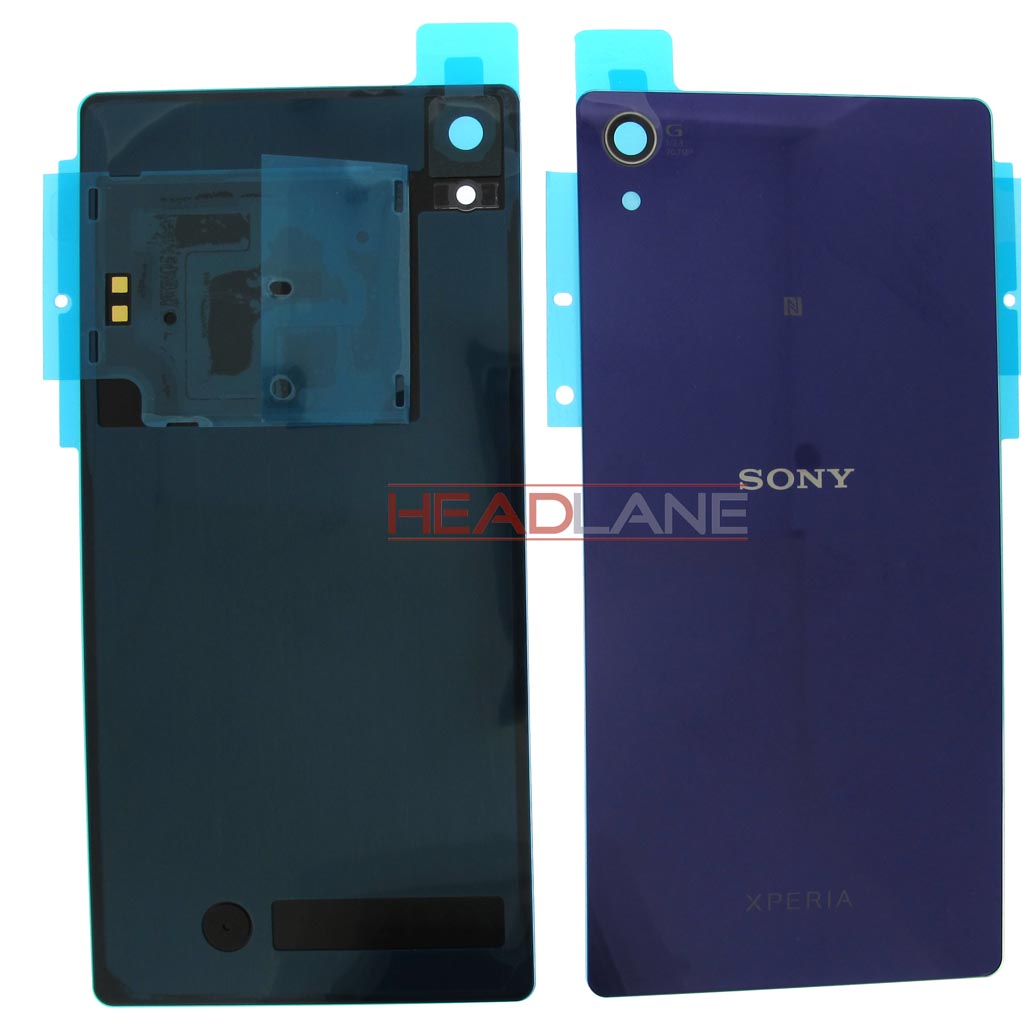 Sony D6502 D6503 Xperia Z2 Battery Cover - Purple