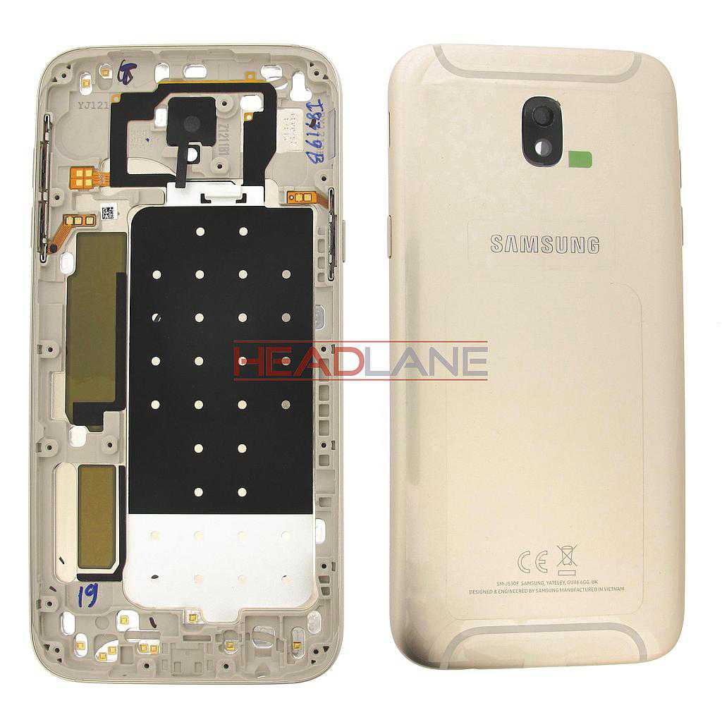 Samsung SM-J530 Galaxy J5 (2017) Battery Cover - Gold