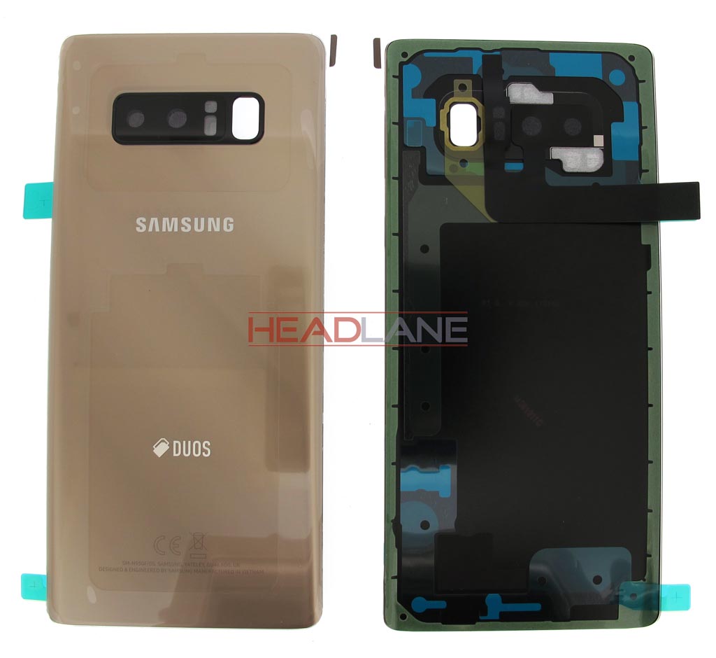 Samsung SM-N950 Galaxy Note 8 DUOS Battery Cover - Gold