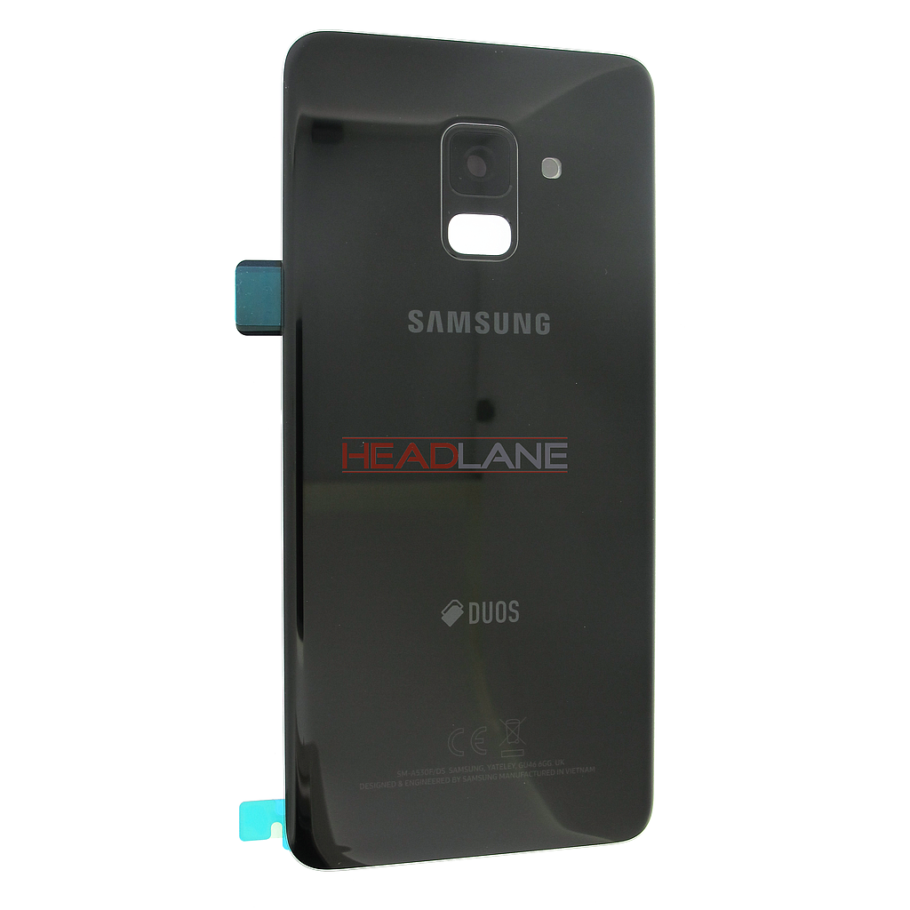 Samsung SM-A530 Galaxy A8 (2018) DUOS Battery Cover - Black