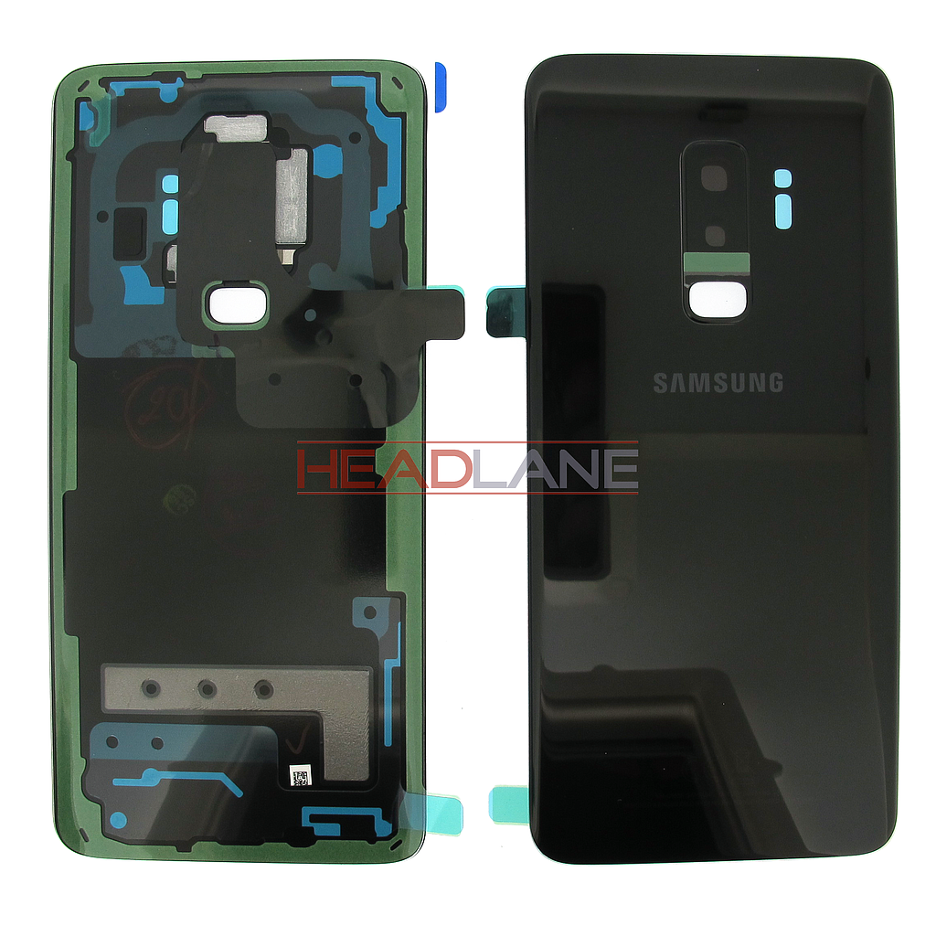 Samsung SM-G965F Galaxy S9+ Single SIM Battery Cover - Black
