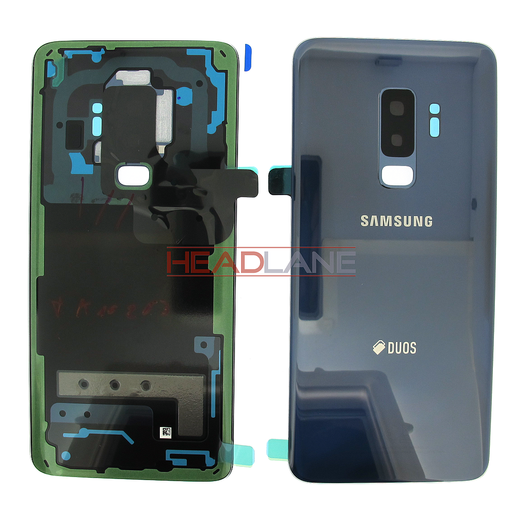 Samsung SM-G965F Galaxy S9+ Hybrid SIM Battery Cover - Blue