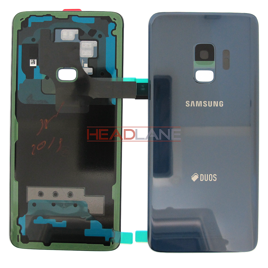 Samsung SM-G960F Galaxy S9 Hybrid SIM Battery Cover - Blue