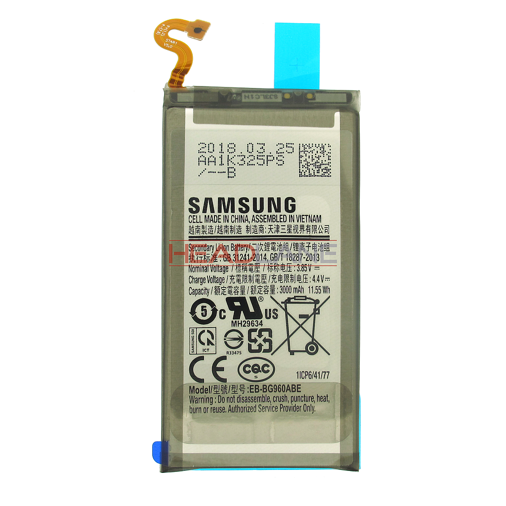 Samsung SM-G960F Galaxy S9 EB-BG960ABE Internal Battery