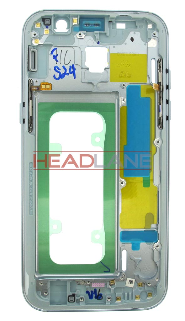 Samsung SM-A520 Galaxy A5 (2017) Middle Cover/Chassis - Blue