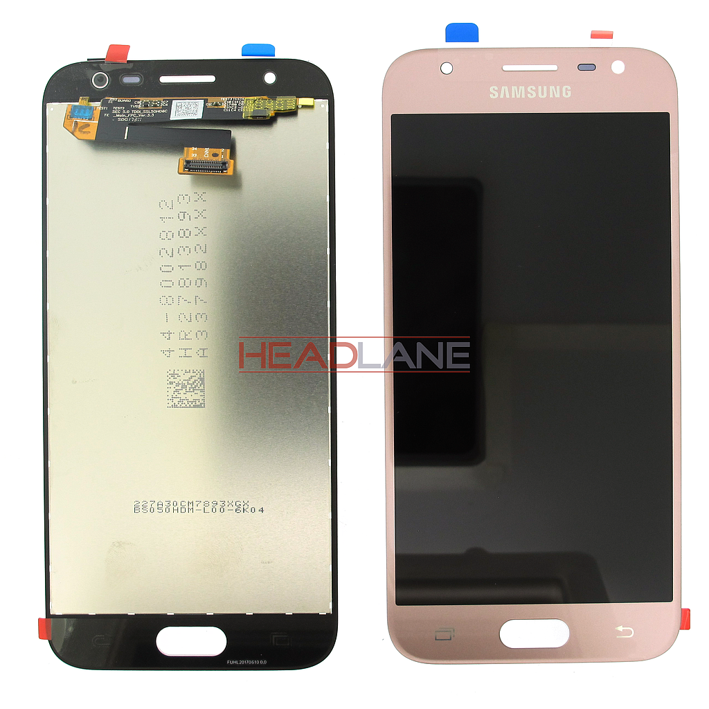 Samsung SM-J330 Galaxy J3 (2017) LCD Display / Screen + Touch - Pink